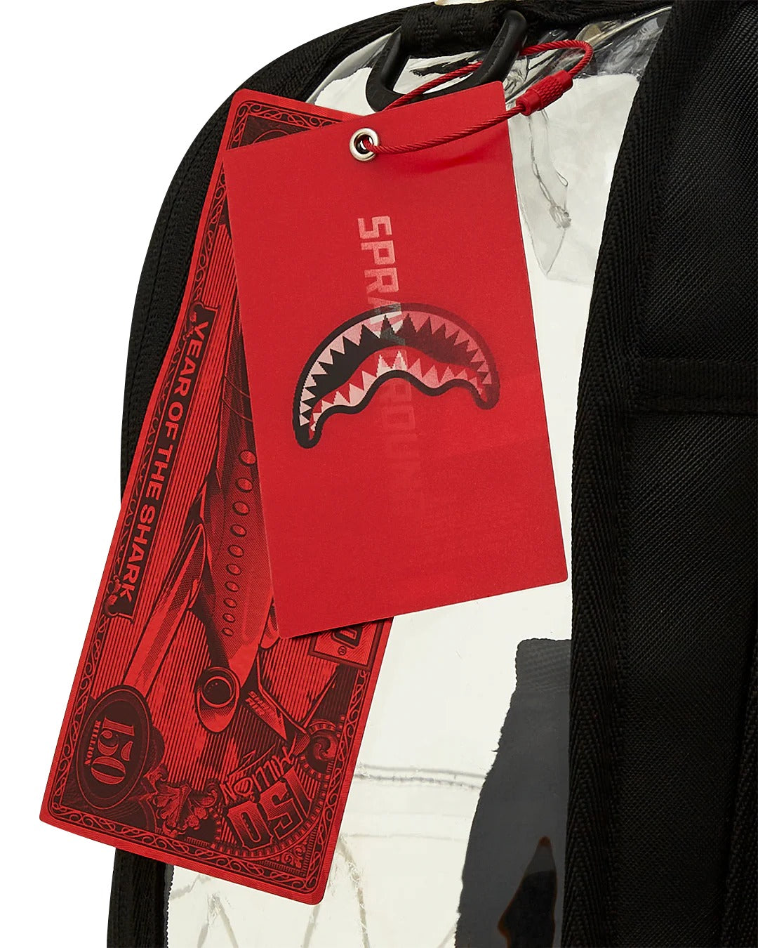 SHARK CENTRAL CLEAR DLXSV BACKPACK BLACKPANEL