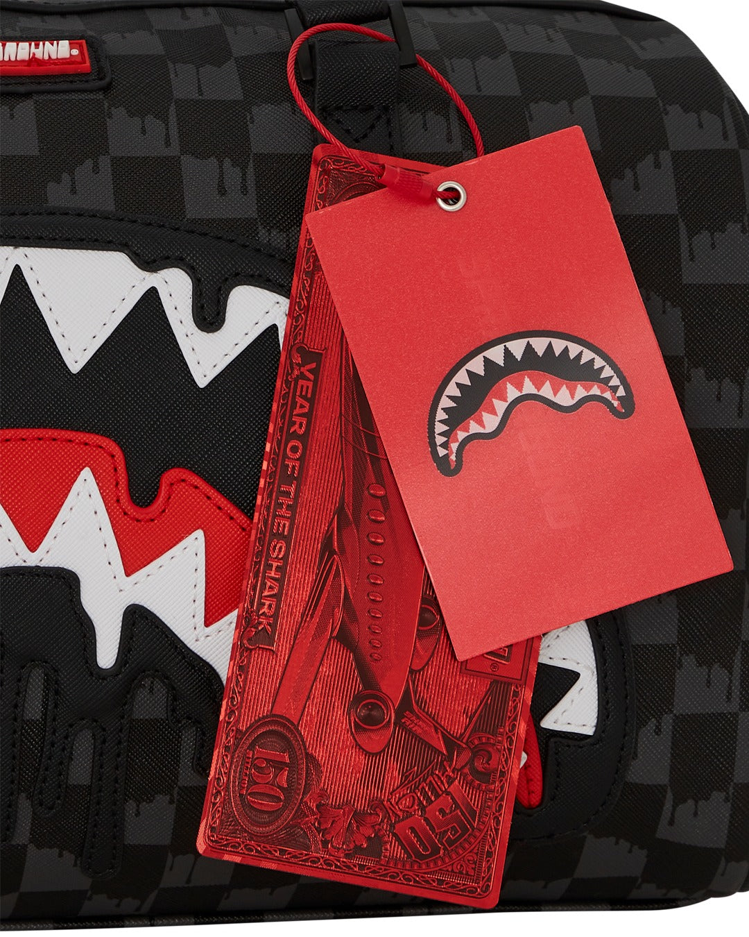 DRIPPING SHARKS IN PARIS MINI DUFFLE
