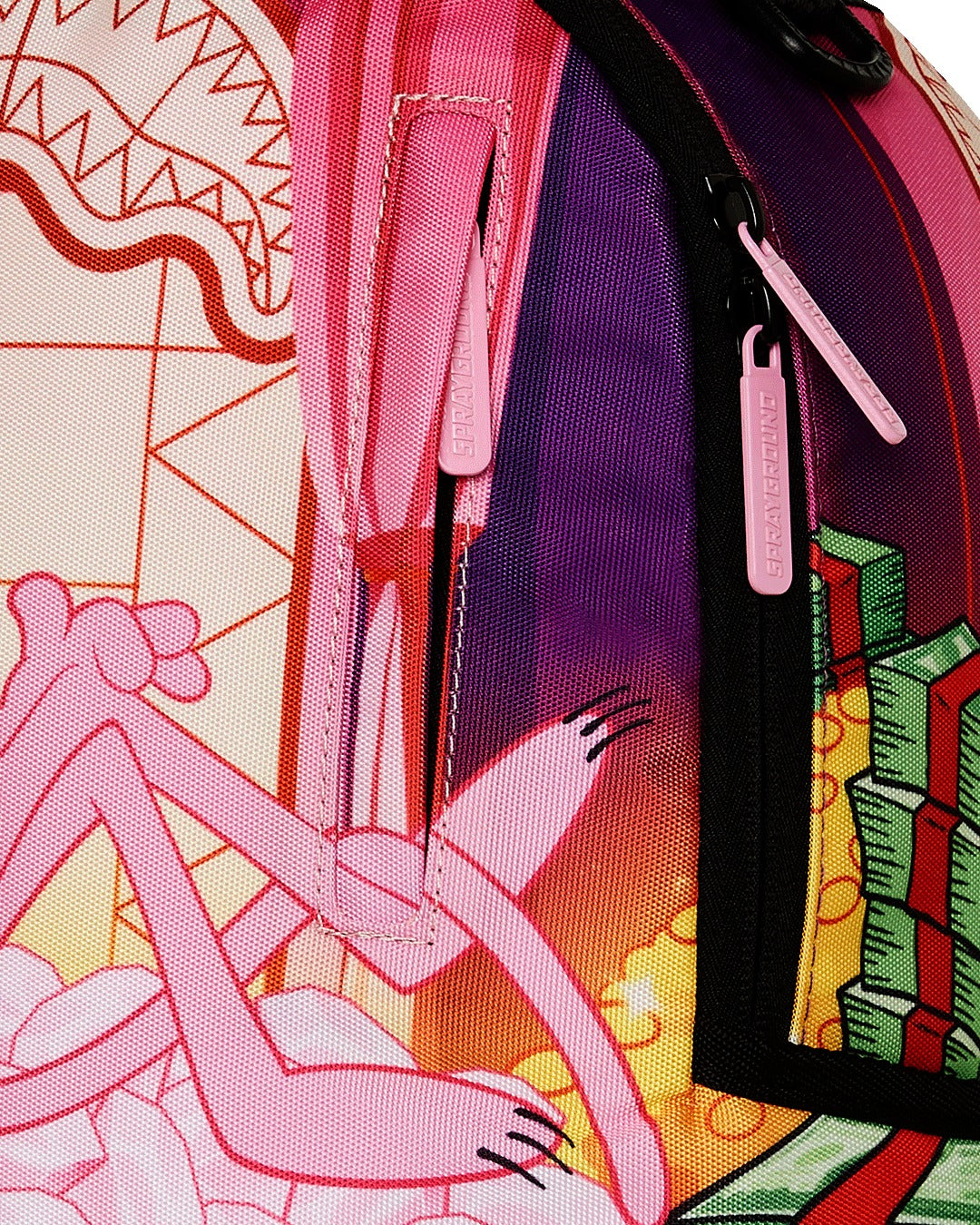 PINK PANTHER MONEY STASH DLXR BACKPACK