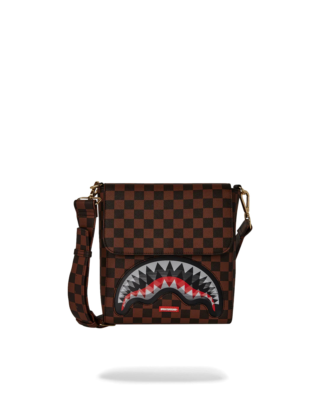 Sharks In Paris Lenticular Chomp Messenger Sling