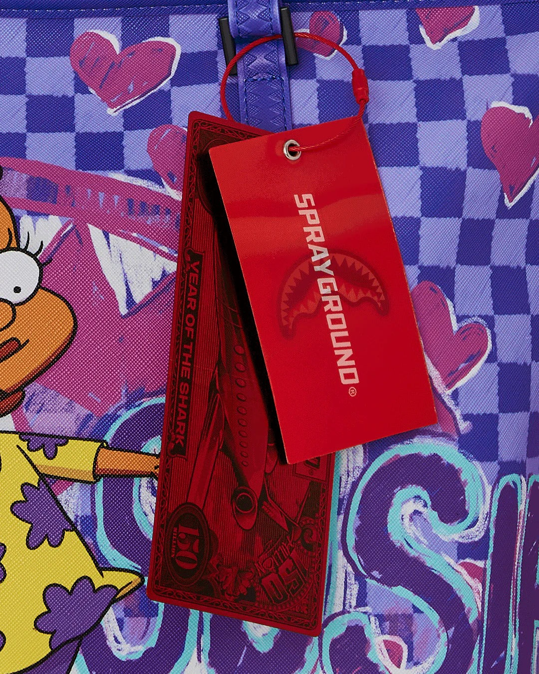 SUSIE CRAYON SHARK MESSENGER TOTE