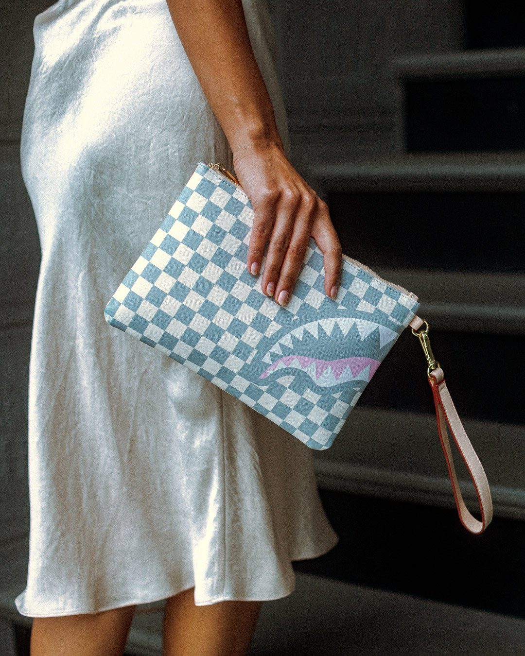 Sprayground Pochette ROSE ALL DAY LA PALAIS POUCHETTE White