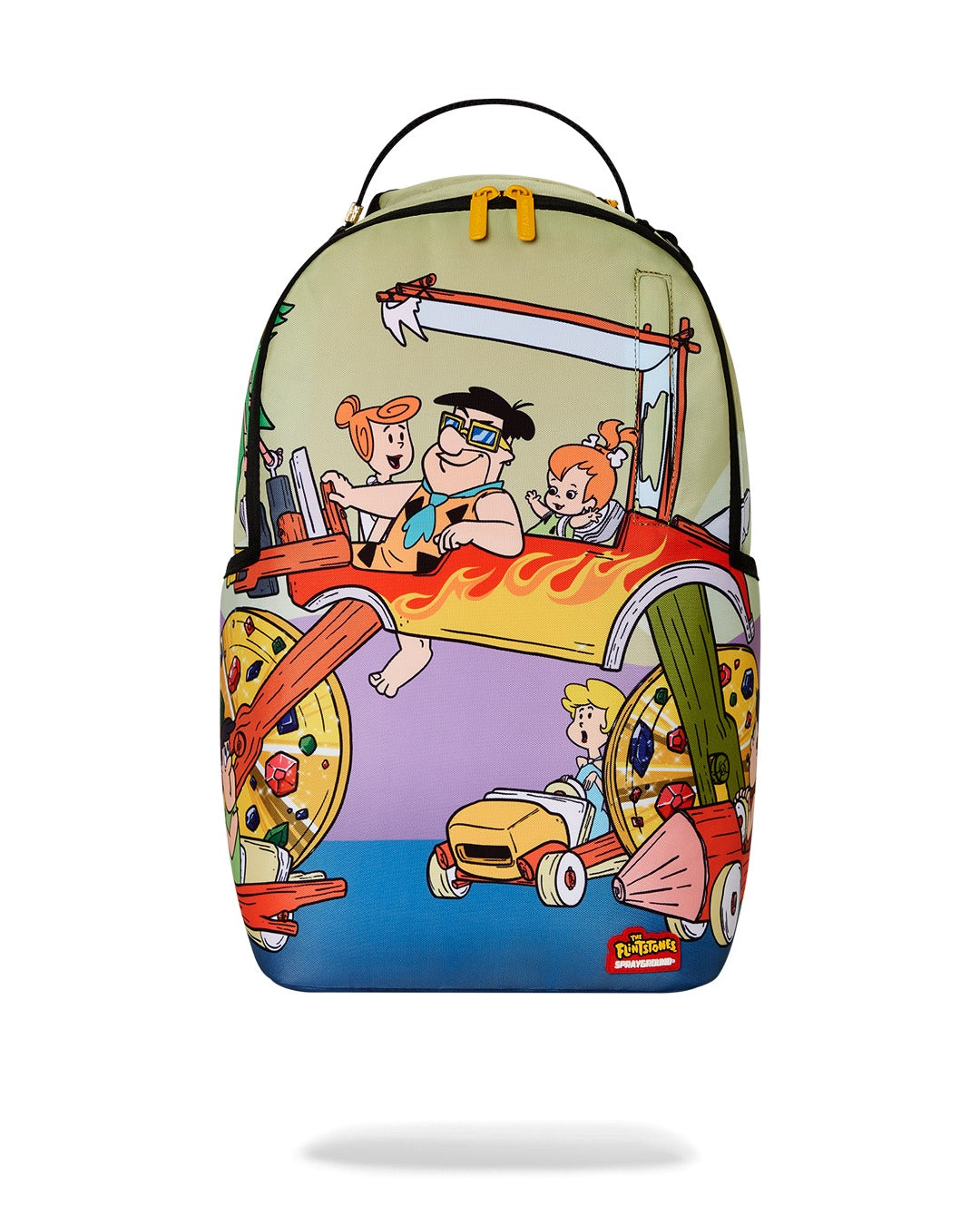 FLINSTONES BLINGED OUT CAR DLXR BACKPACK