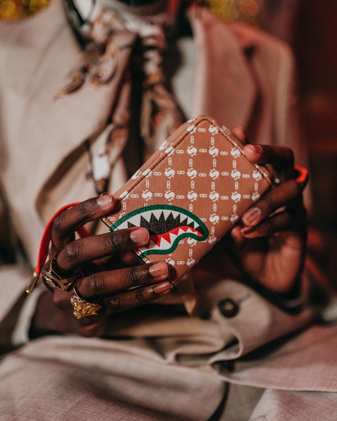 Sprayground Wallet PARIS VS FLORENCE WALLET Brown