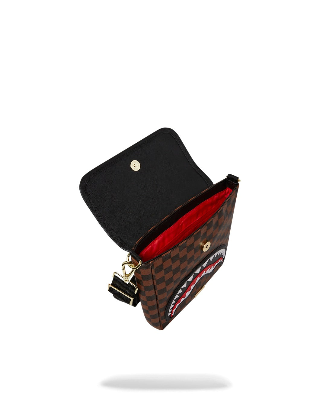 SAWTOOTH SHARKS IN PARIS MESSENGER SLING