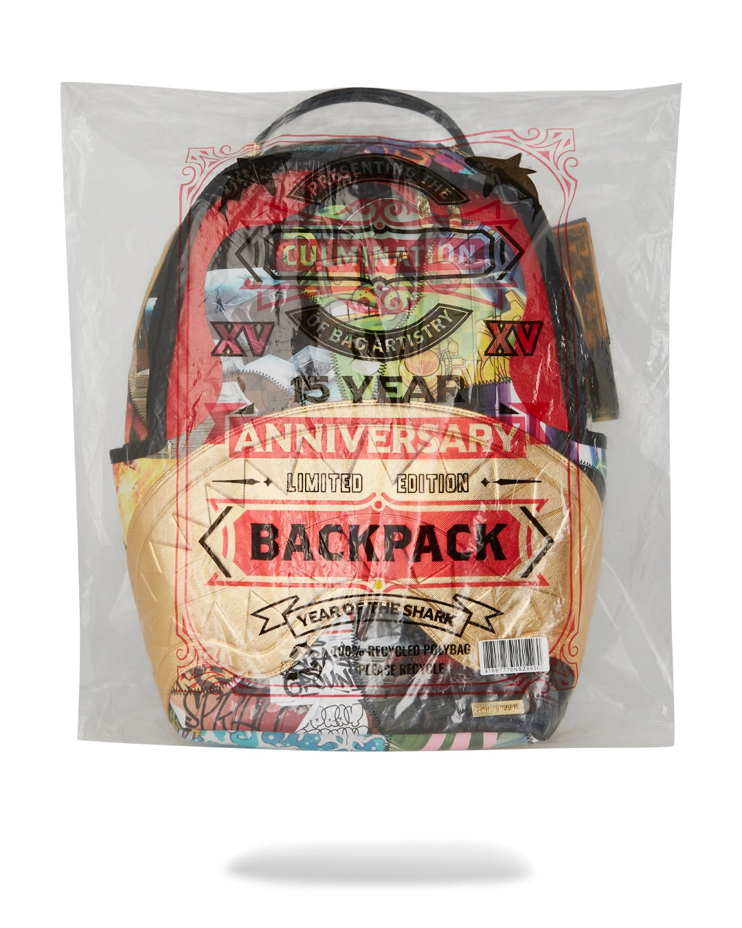 15 YEARS GOLD AND SPLICED DLXV BACKPACK