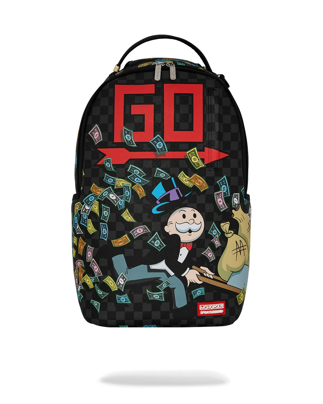 MONOPOLY WHEEL BARREL BACKPACK