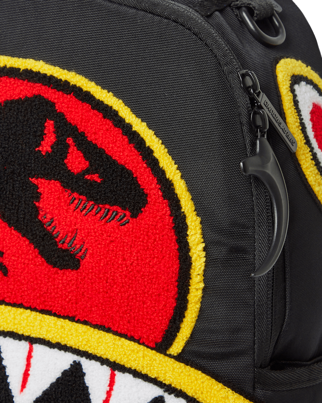 Sprayground Backpack JURASSIC PARK: JURASSIC SHARK DLXRS BACKPACK Black