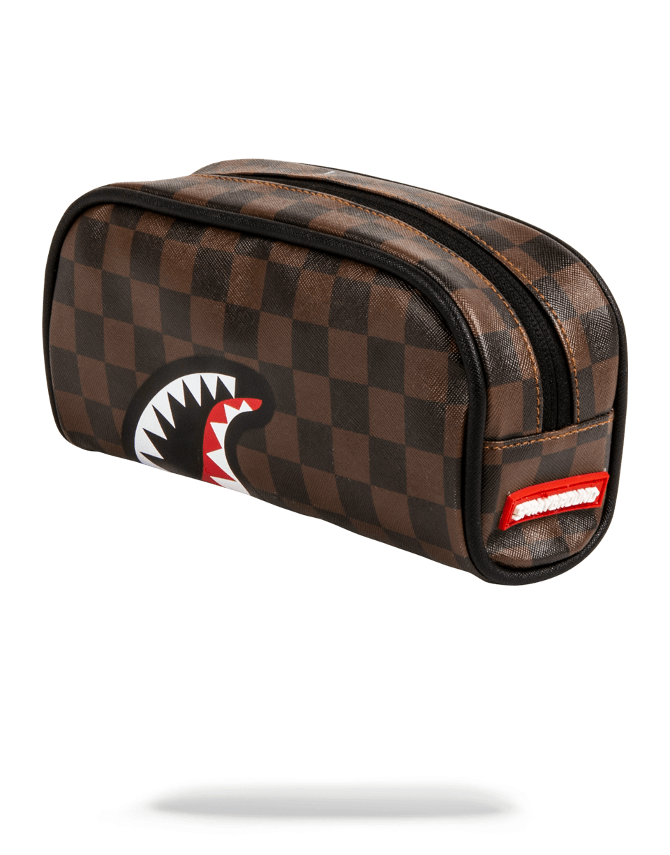 Sprayground Bag SHARKS IN PARIS POUCH  Brown