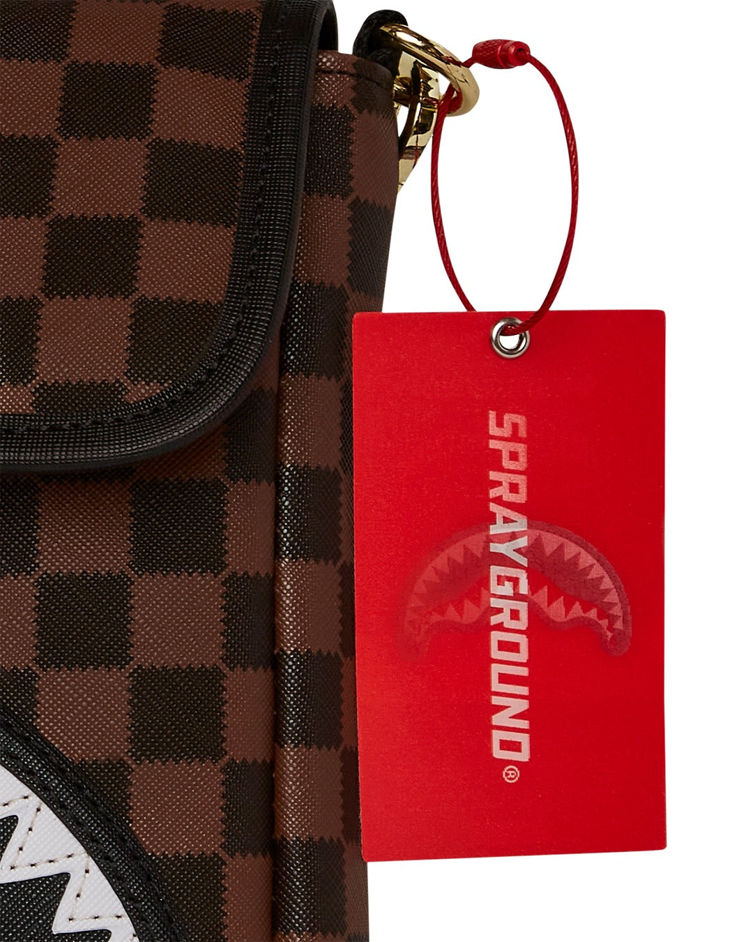 SAWTOOTH SHARKS IN PARIS MESSENGER SLING