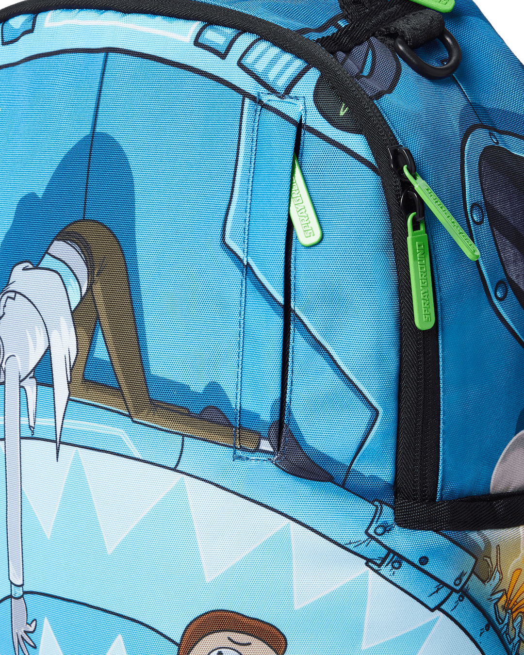 Sprayground Backpack RICK & MORTY NAPSACK Blue