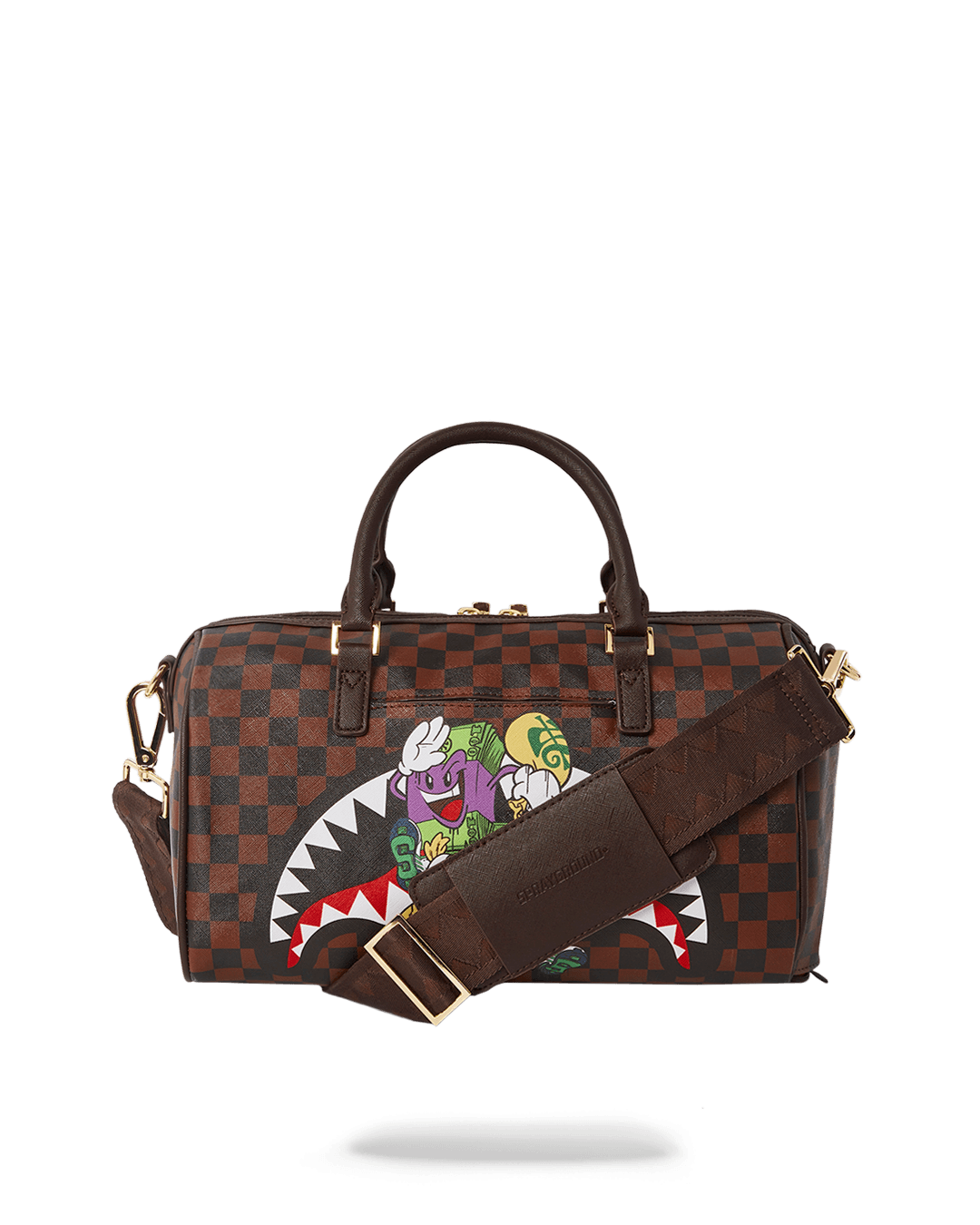 Sprayground Bag MONEY CHASER MINI DUFFLE Brown