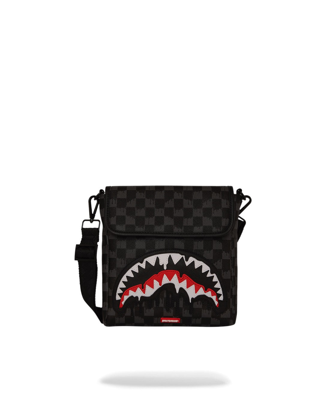DRIPPING SHARKS IN PARIS MESSENGER SLING