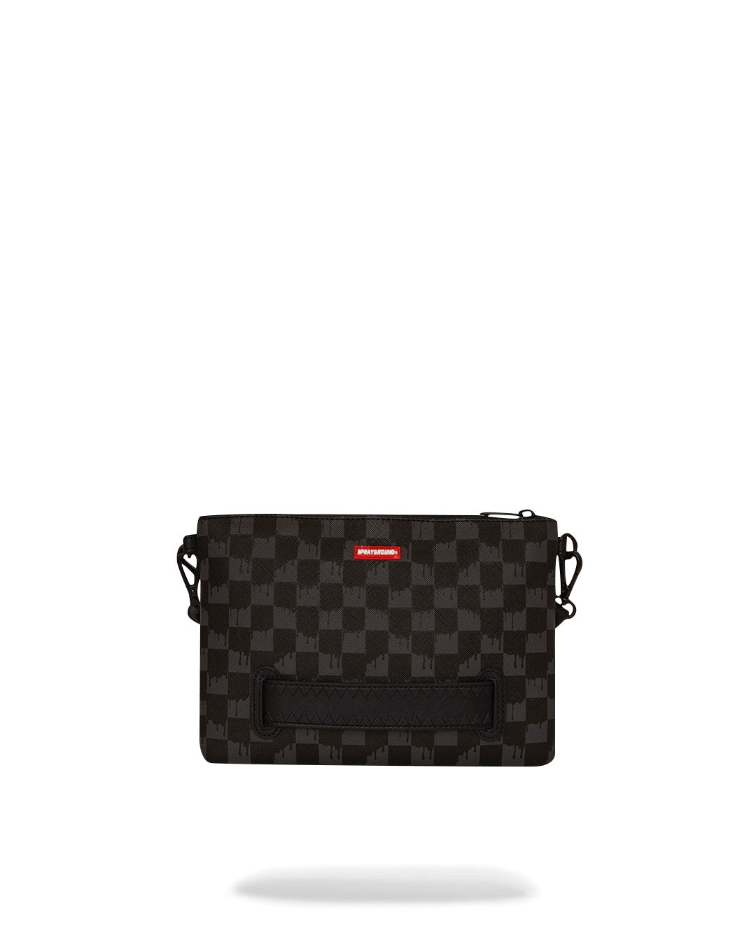 DRIPPING SHARKS IN PARIS CROSSOVER CLUTCH