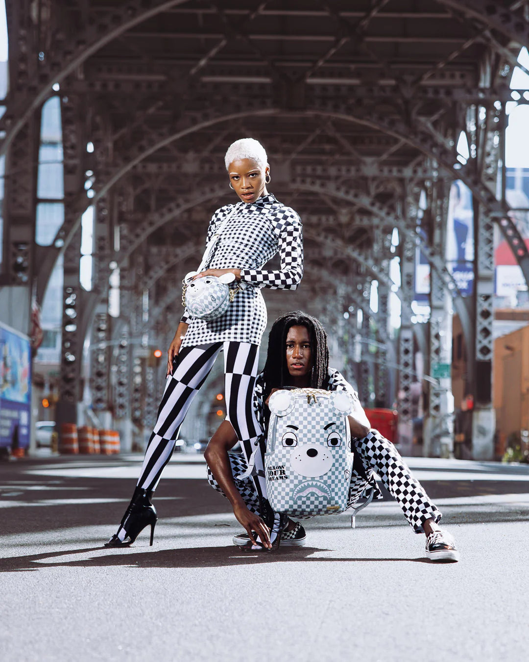 Couture Bear Ball Bag