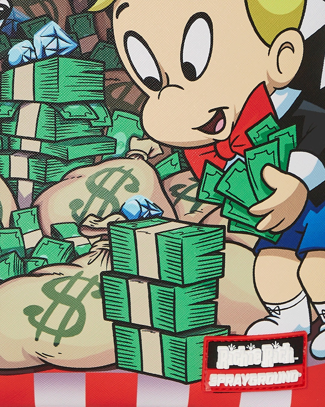 RICHIE RICH AND DOG MONEY REVEAL DLXSV BACKPACK