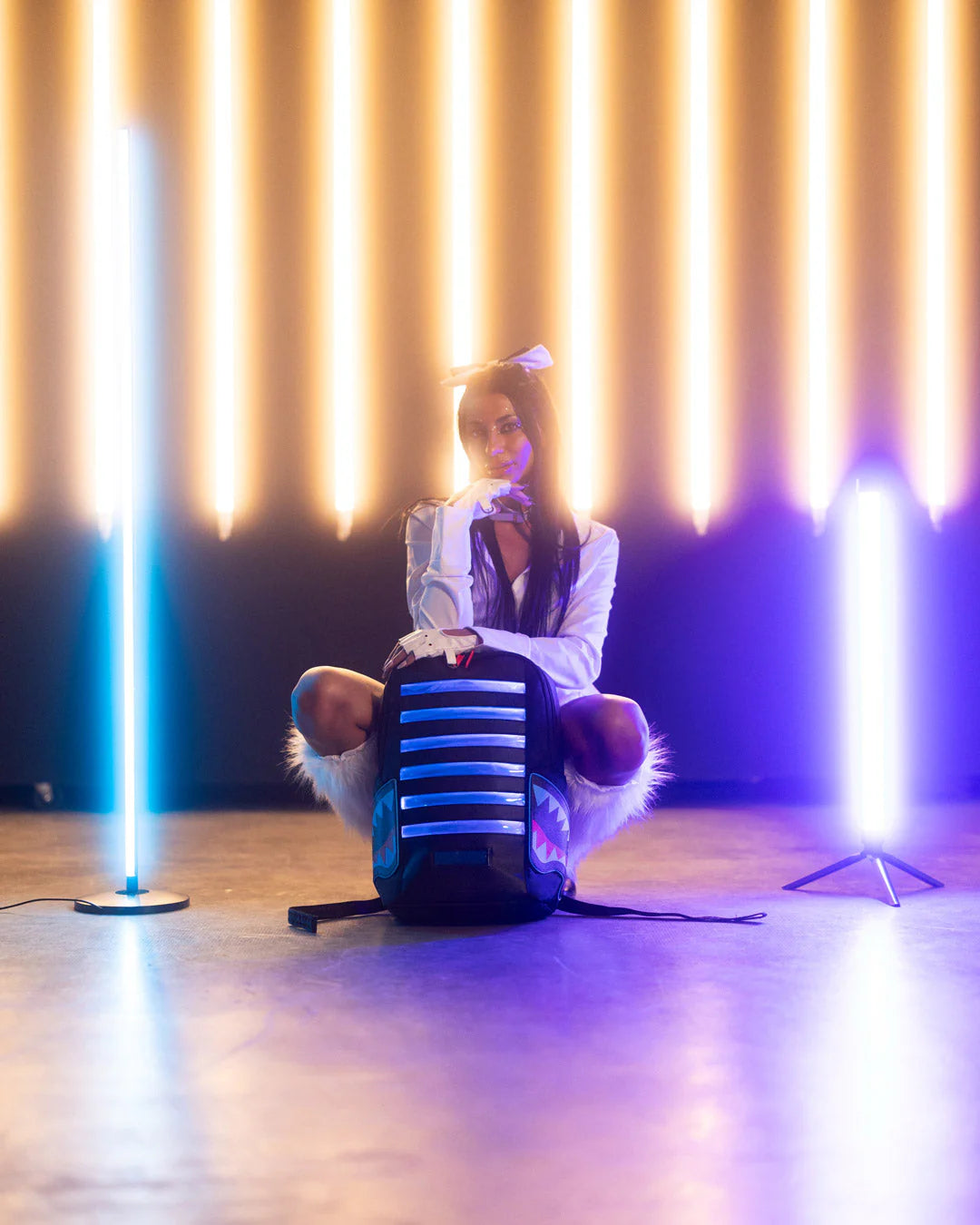 LED STRIPE SHARKS DLX BACKPACK