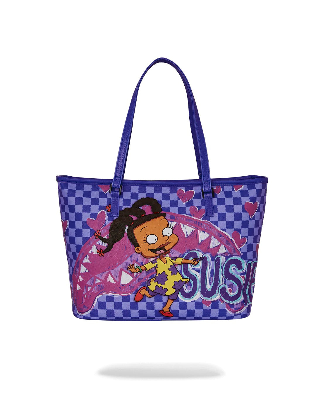 SUSIE CRAYON SHARK MESSENGER TOTE