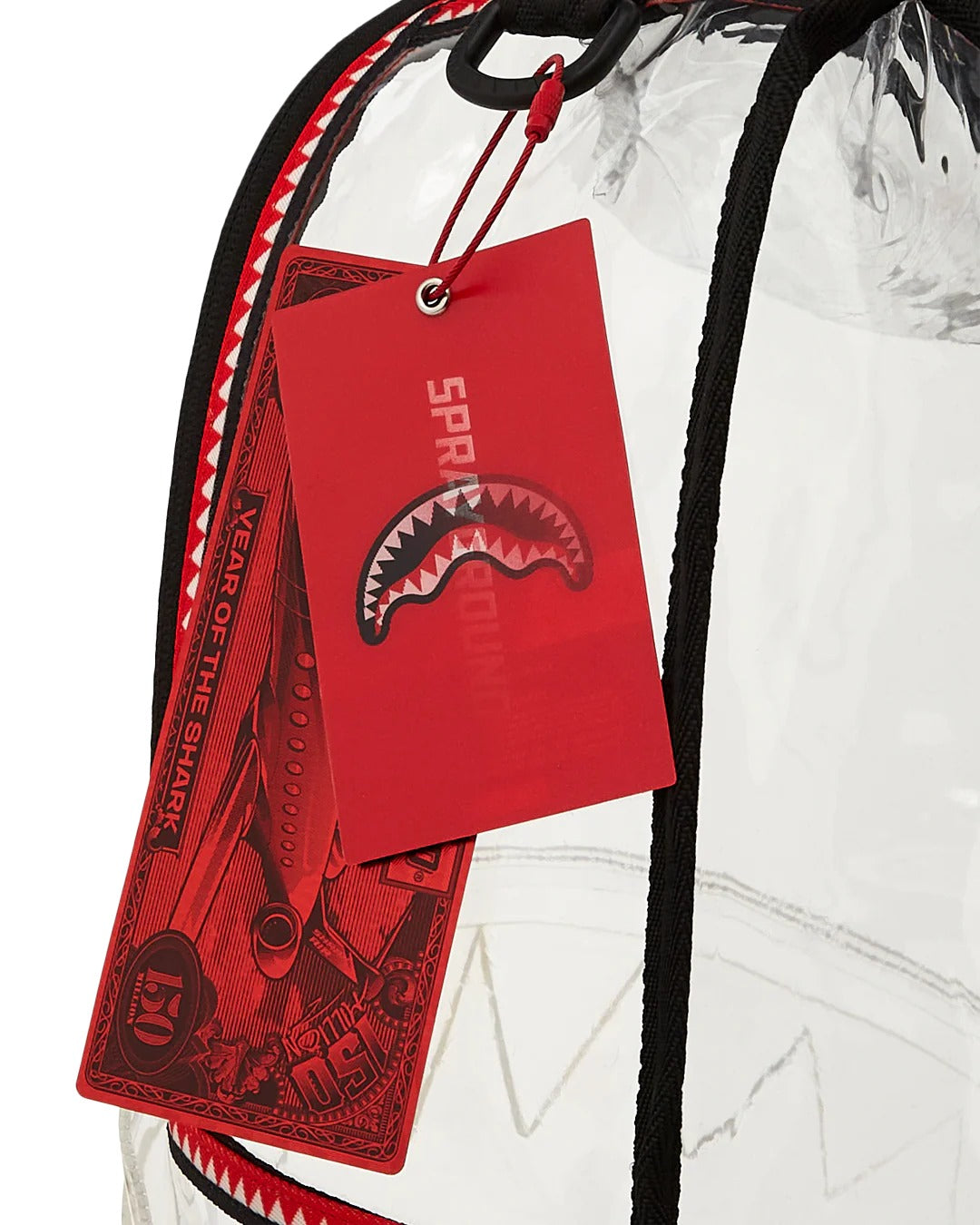 VSM PIPING DLX CLEAR BACKPACK