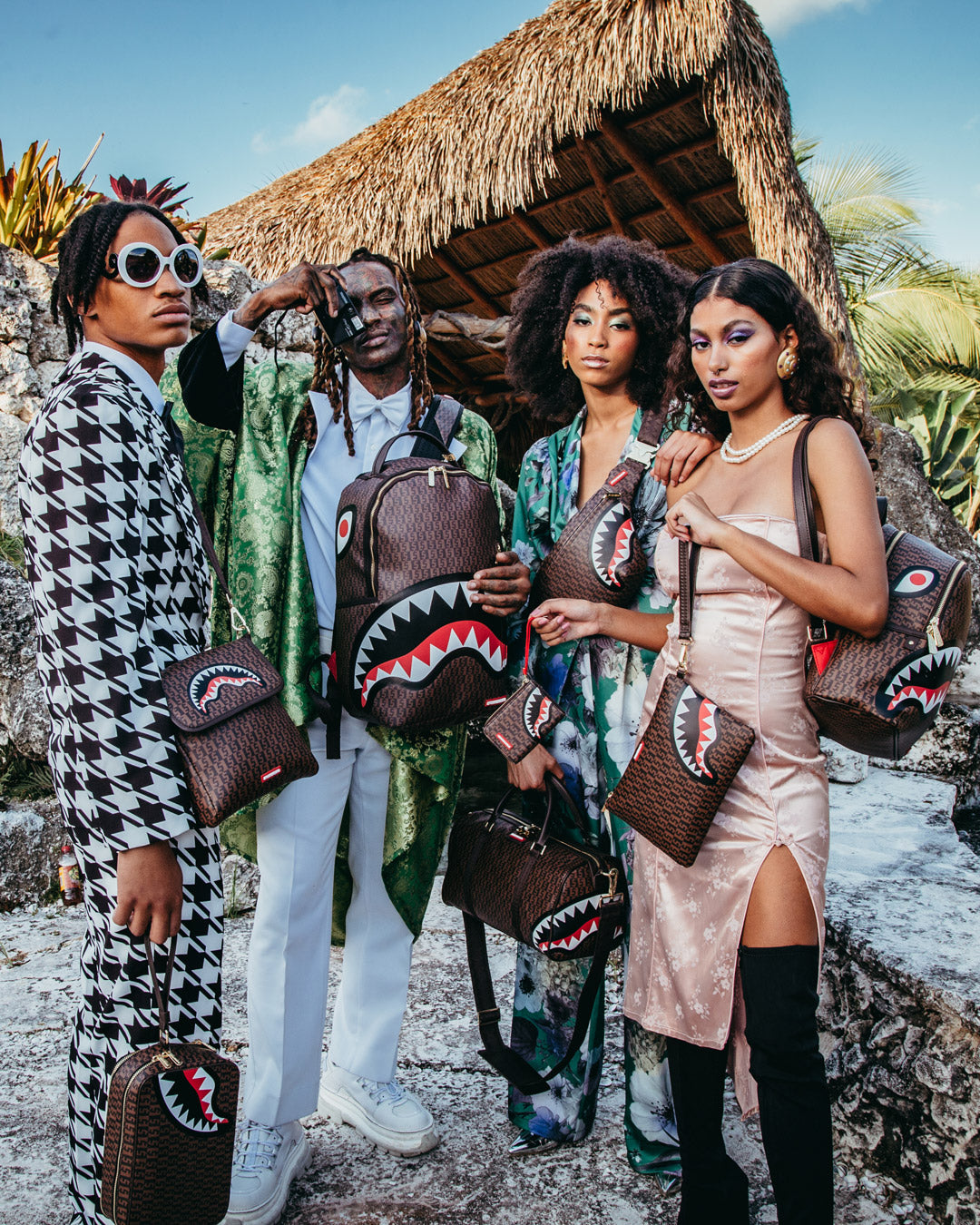 Money Checkered Wallet 910w4676nsz