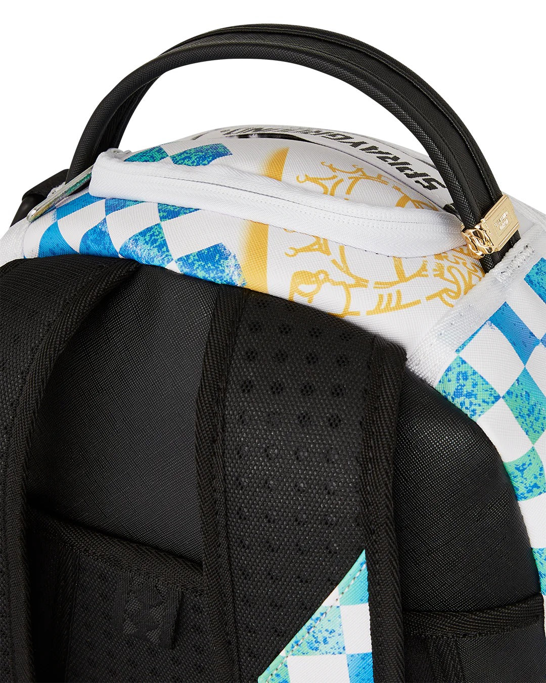 SHARK CENTRAL STENCILS WHITE DLXSV BACKPACK