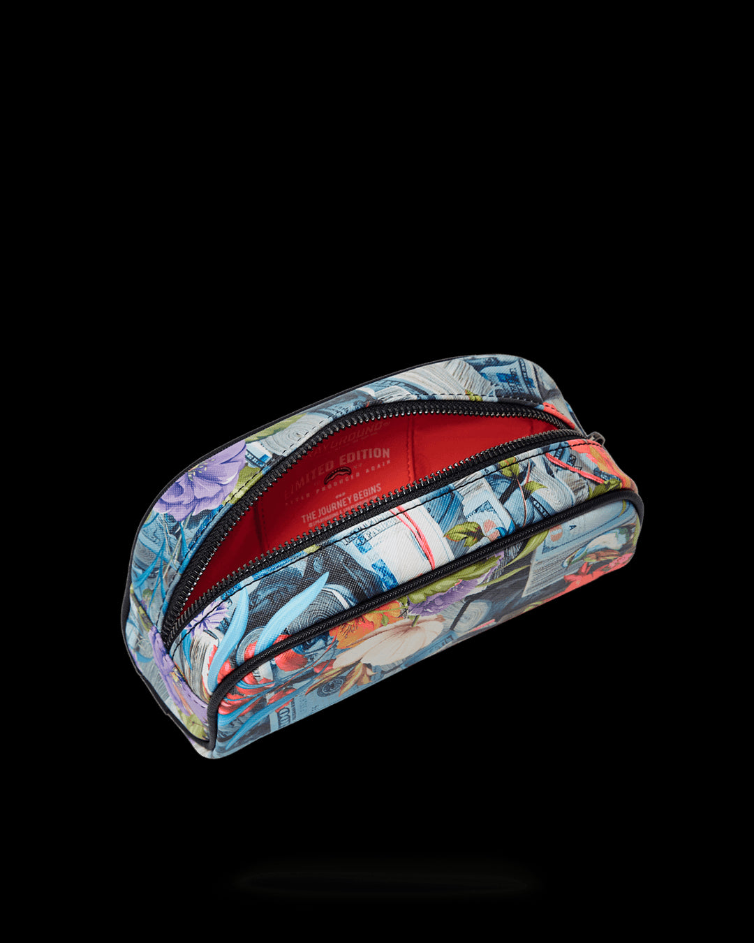 Sprayground Pochette CONCRETE JUNGLE POUCH Blue