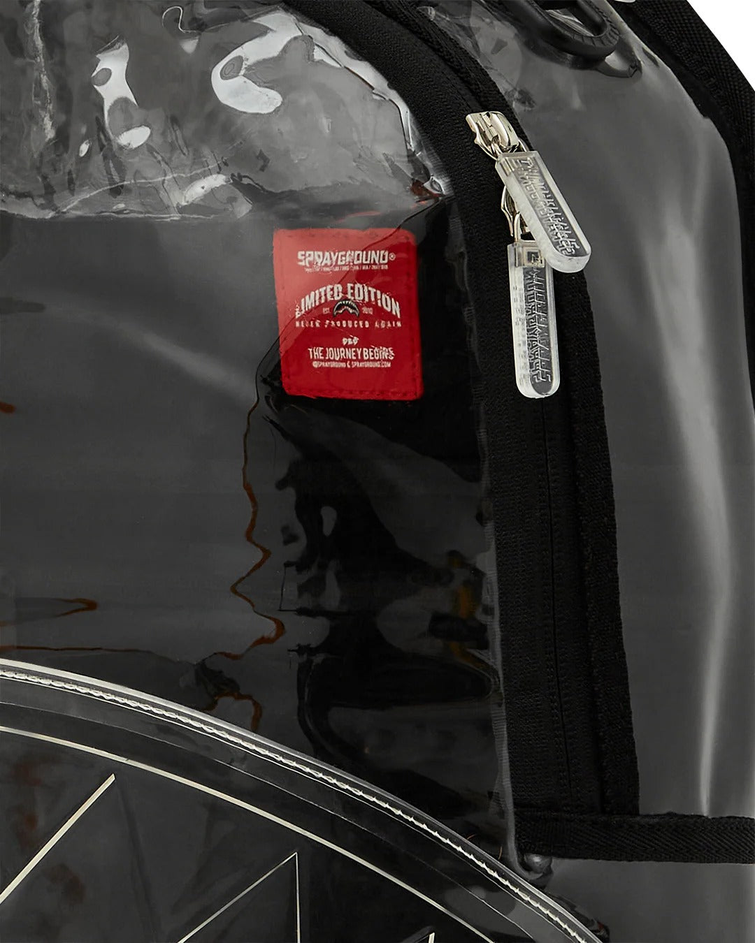 SHARK CENTRAL CLEAR DLXSV BACKPACK BLACKPANEL