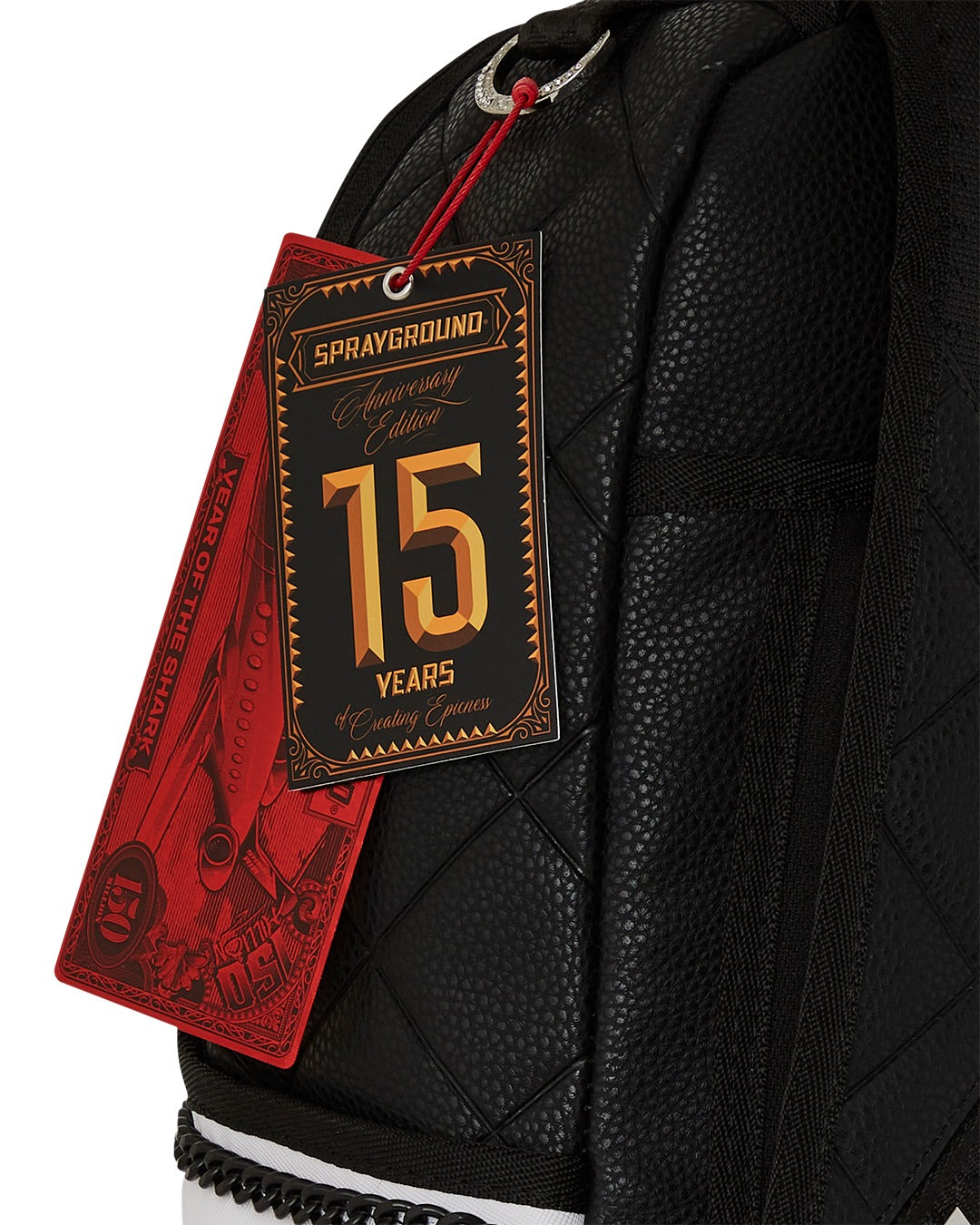 HELLO MY NAME IS 15 YEARS QUILTED BACKPACK
