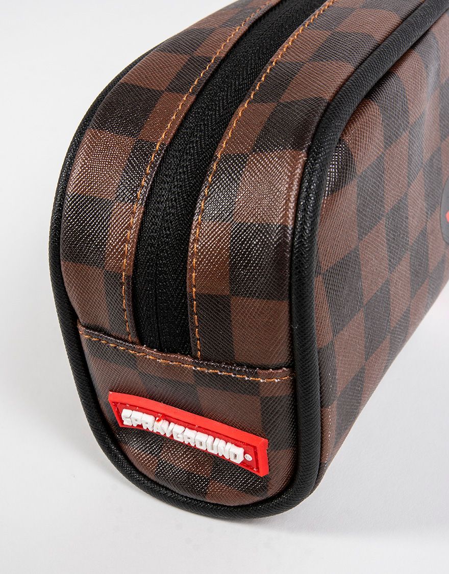 Sprayground Bag SHARKS IN PARIS POUCH  Brown