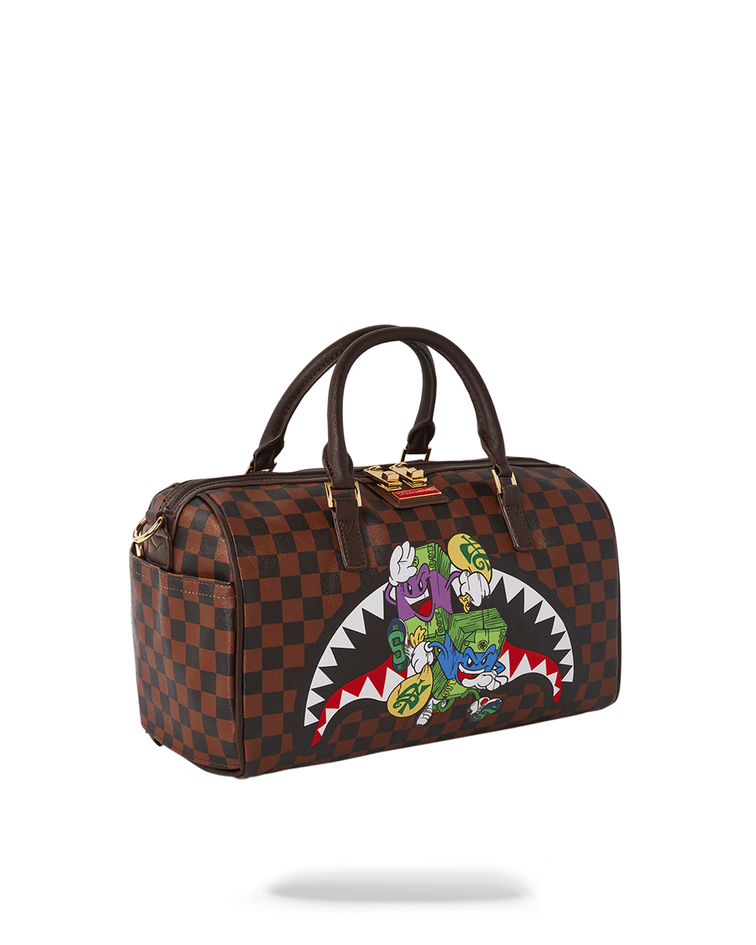 Sprayground Bag MONEY CHASER MINI DUFFLE Brown