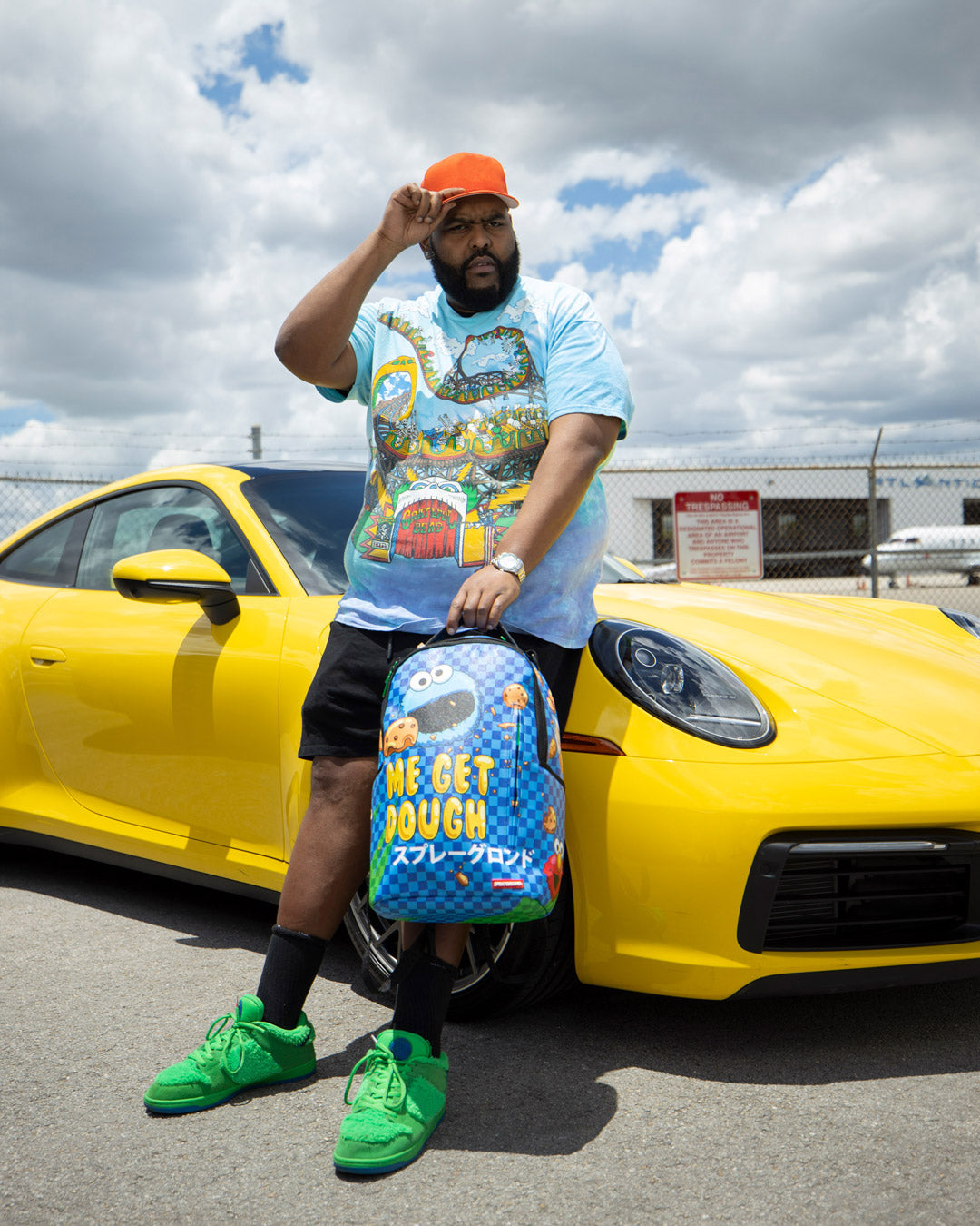 Cookie Monster Bubble Dlxr Backpack 910b4691nsz