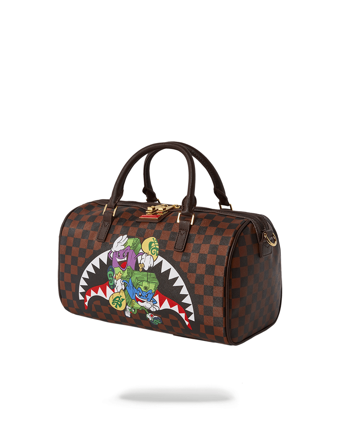 Sprayground Bag MONEY CHASER MINI DUFFLE Brown