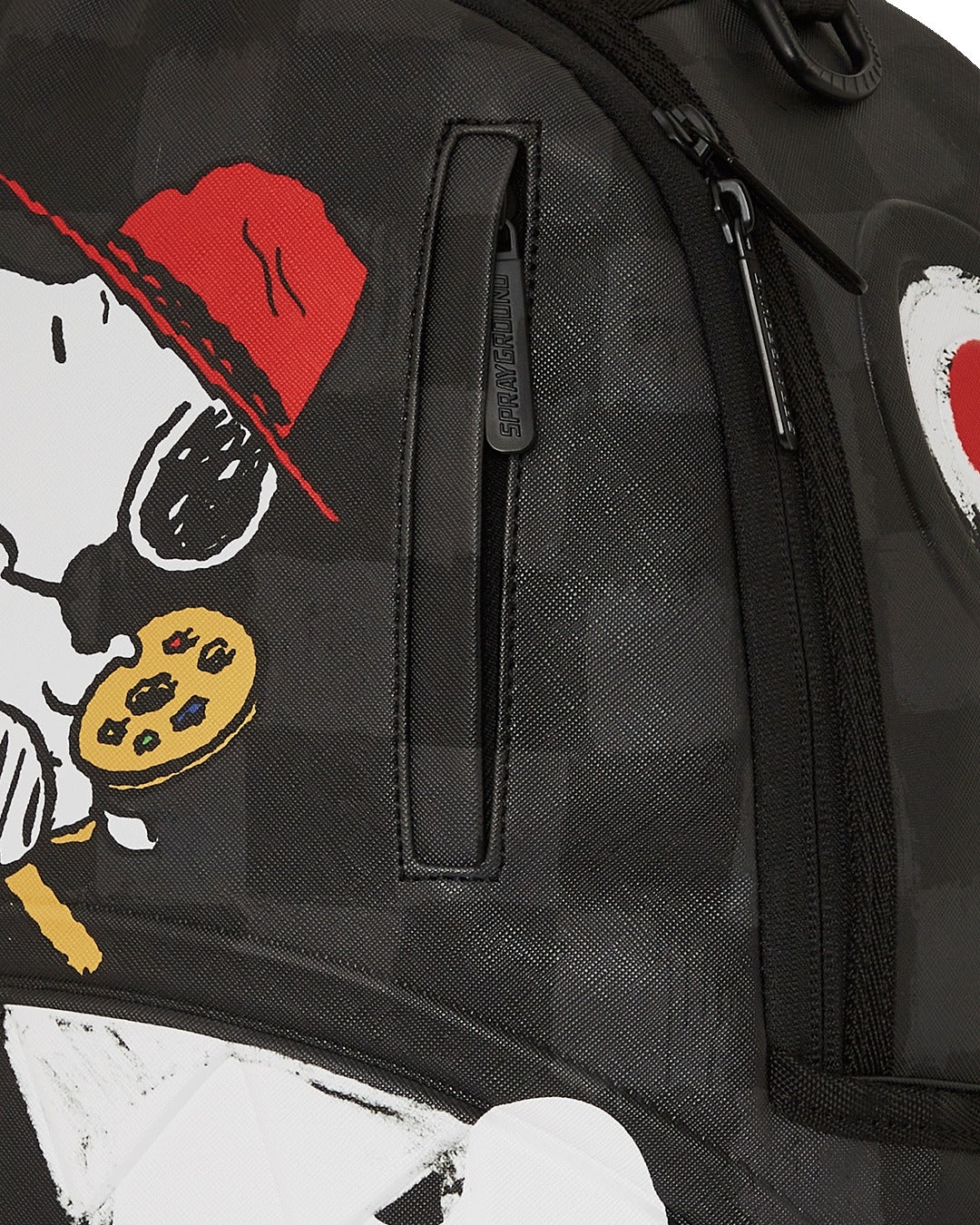 SNOOPY PAINTING SHARK DLXSV BACKPACK