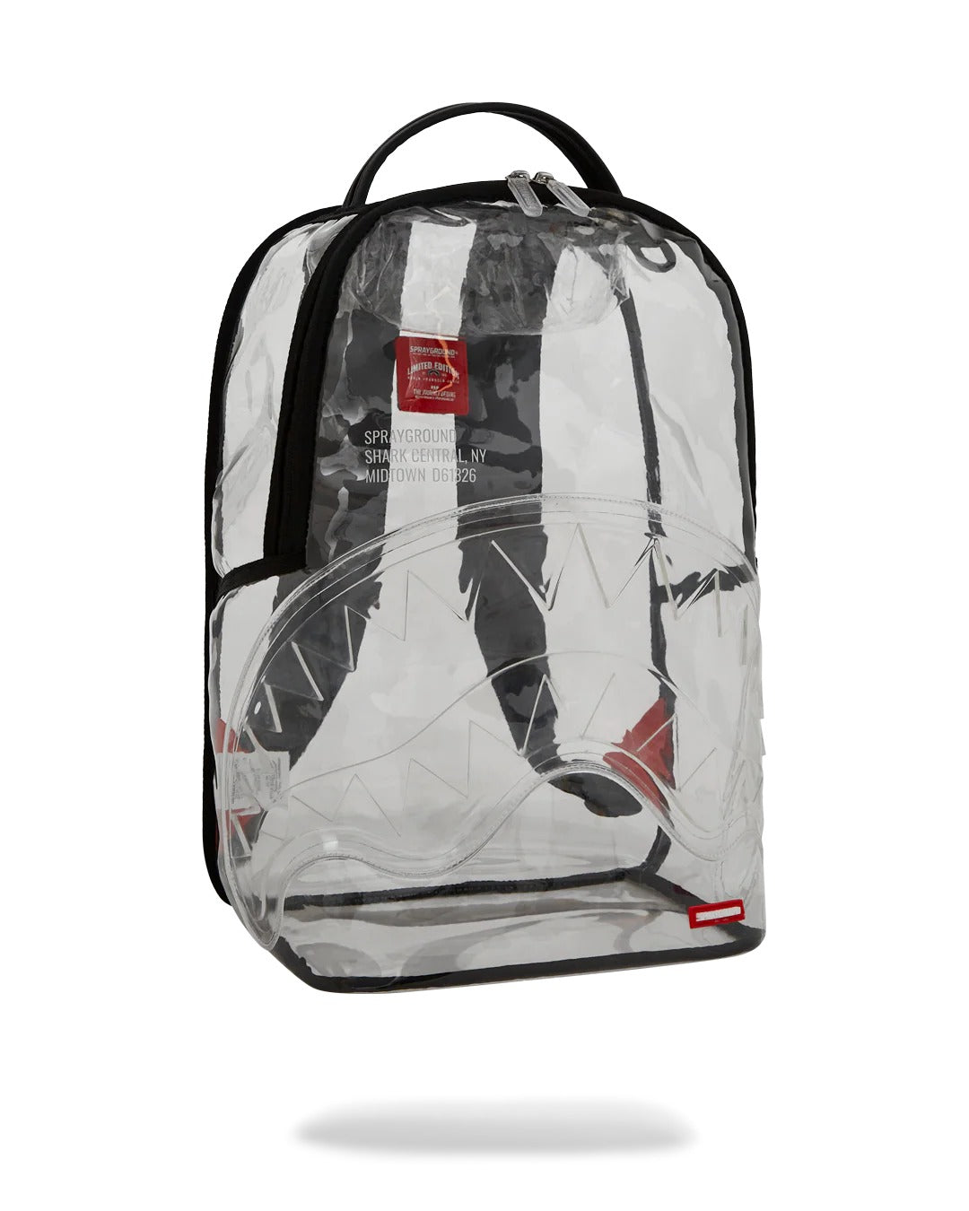 SHARK CENTRAL CLEAR DLX BACKPACK