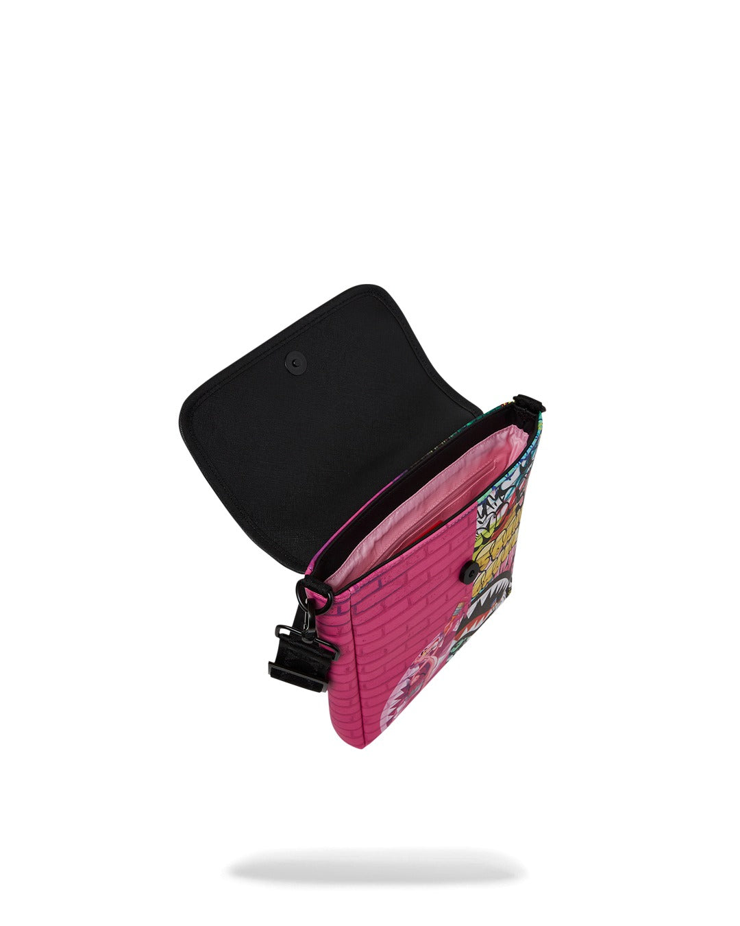 PINK PANTHER PAINTING MESSENGER SLING