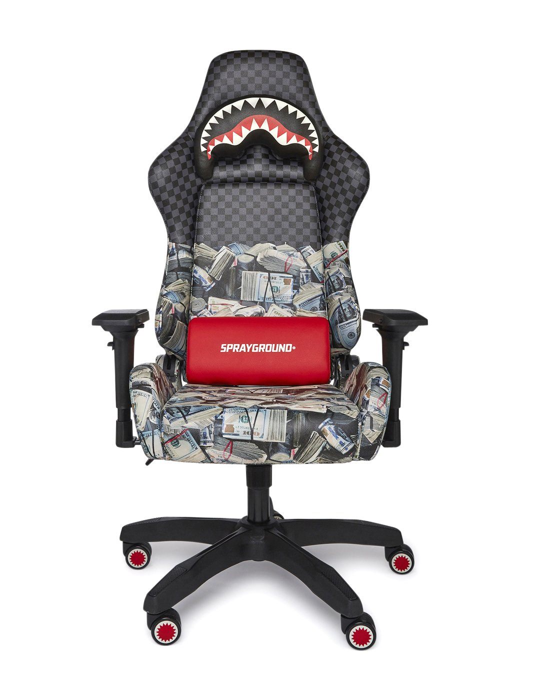 Sprayground Gaming chairs CHECKERED MONEY CHAIR Black
