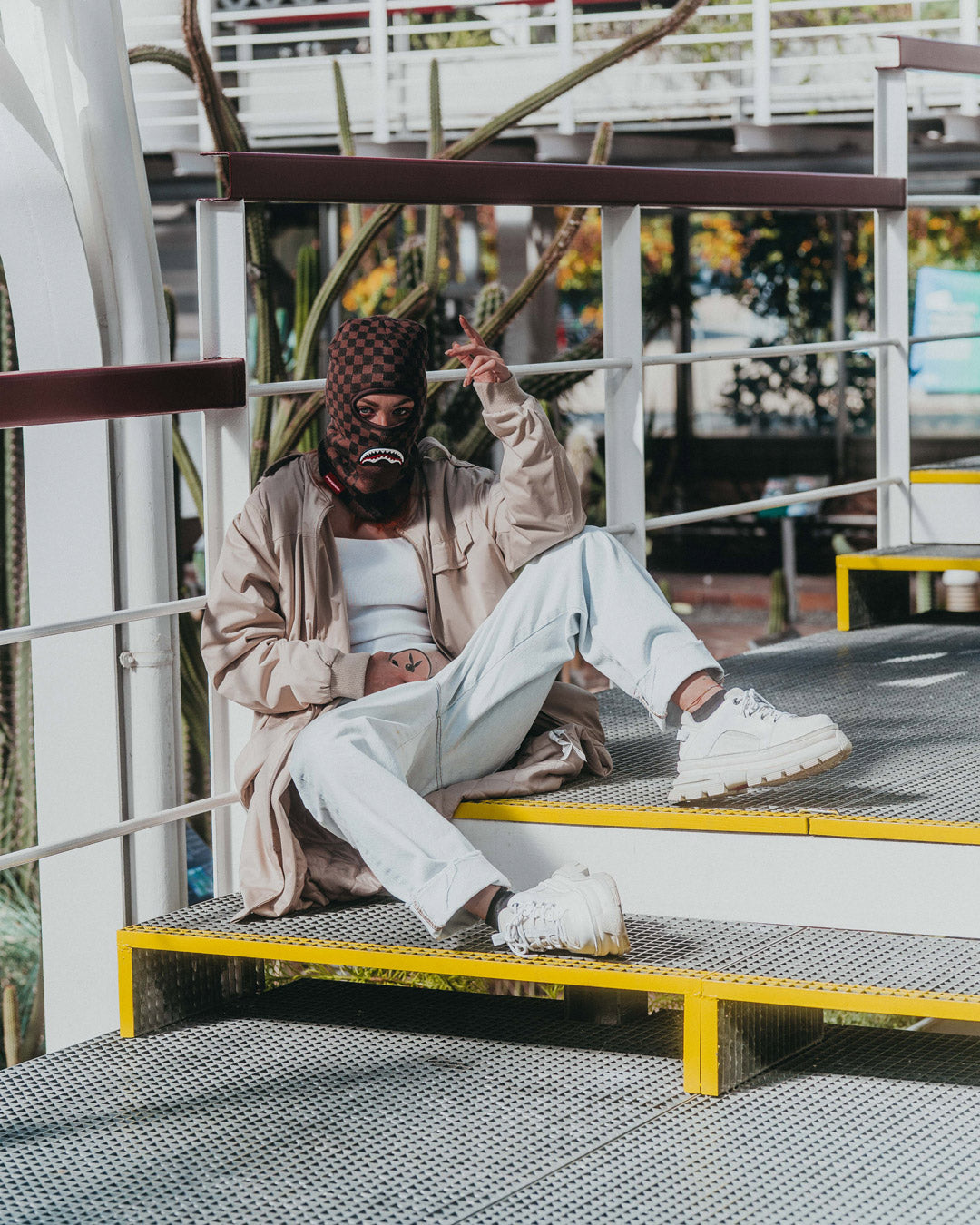 Xtc Sharks In Paris Ski Mask  910hw334nsz