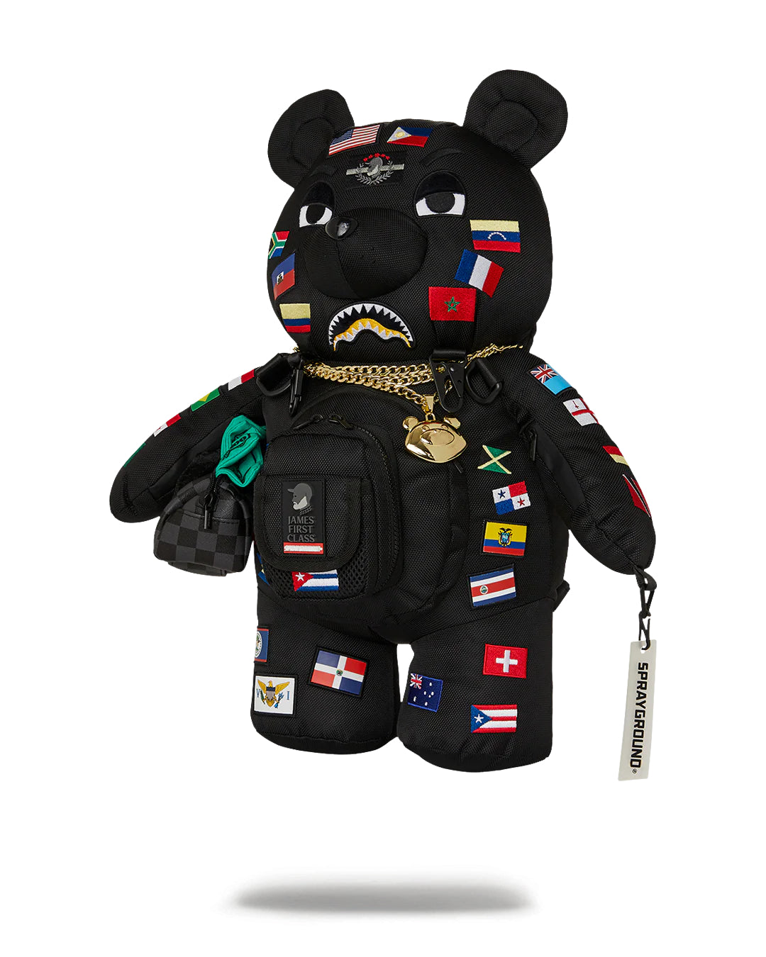 JAMES FLAGS BEAR BACKPACK