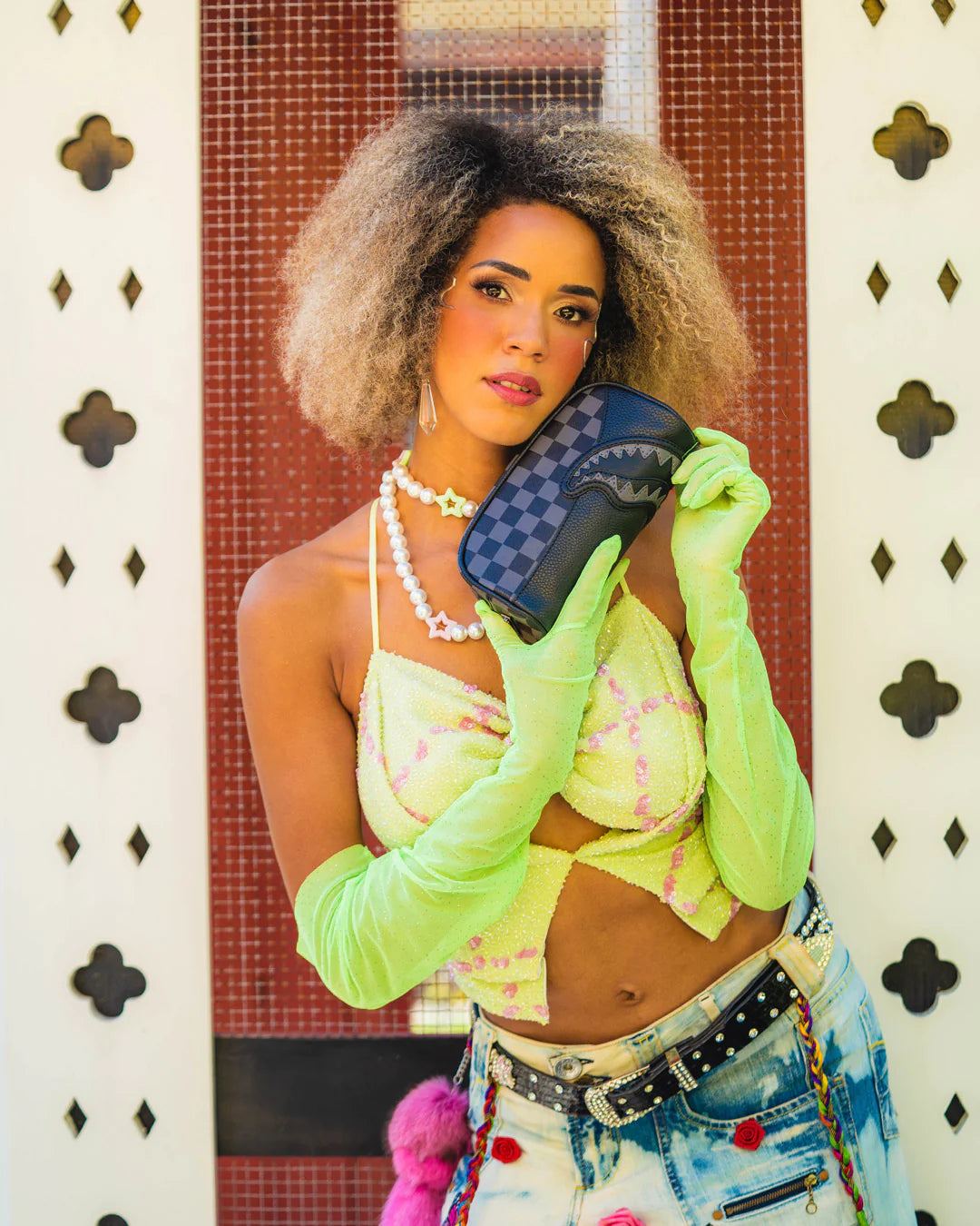 Sprayground Pochette HENNY PHANTOM PENCIL POUCH Grey