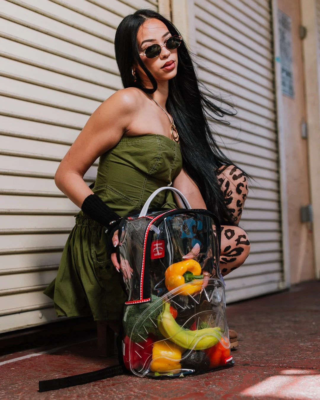 VSM PIPING DLX CLEAR BACKPACK