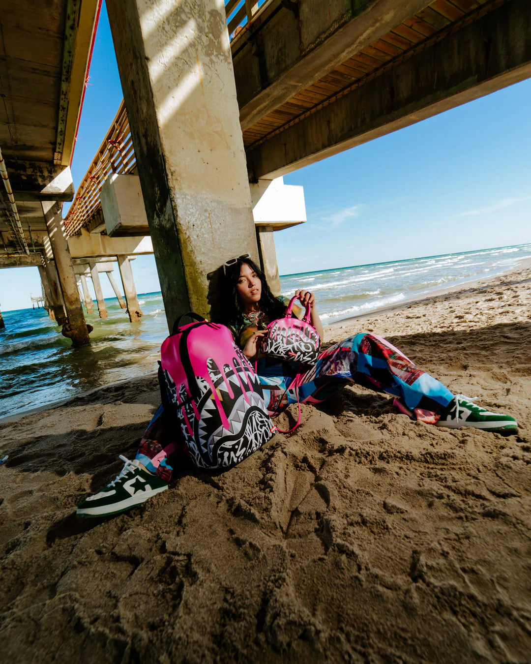 Vice Beach Creative Shark Handbag