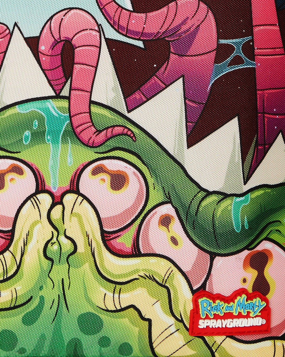 RICK AND MORTY DLXR ALIEN MOUTH DLXR BACKPACK