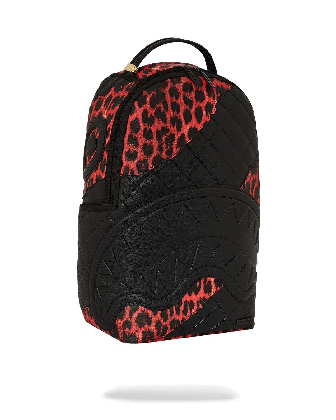 RED LEOPARD PUFFER DLX BACKPACK