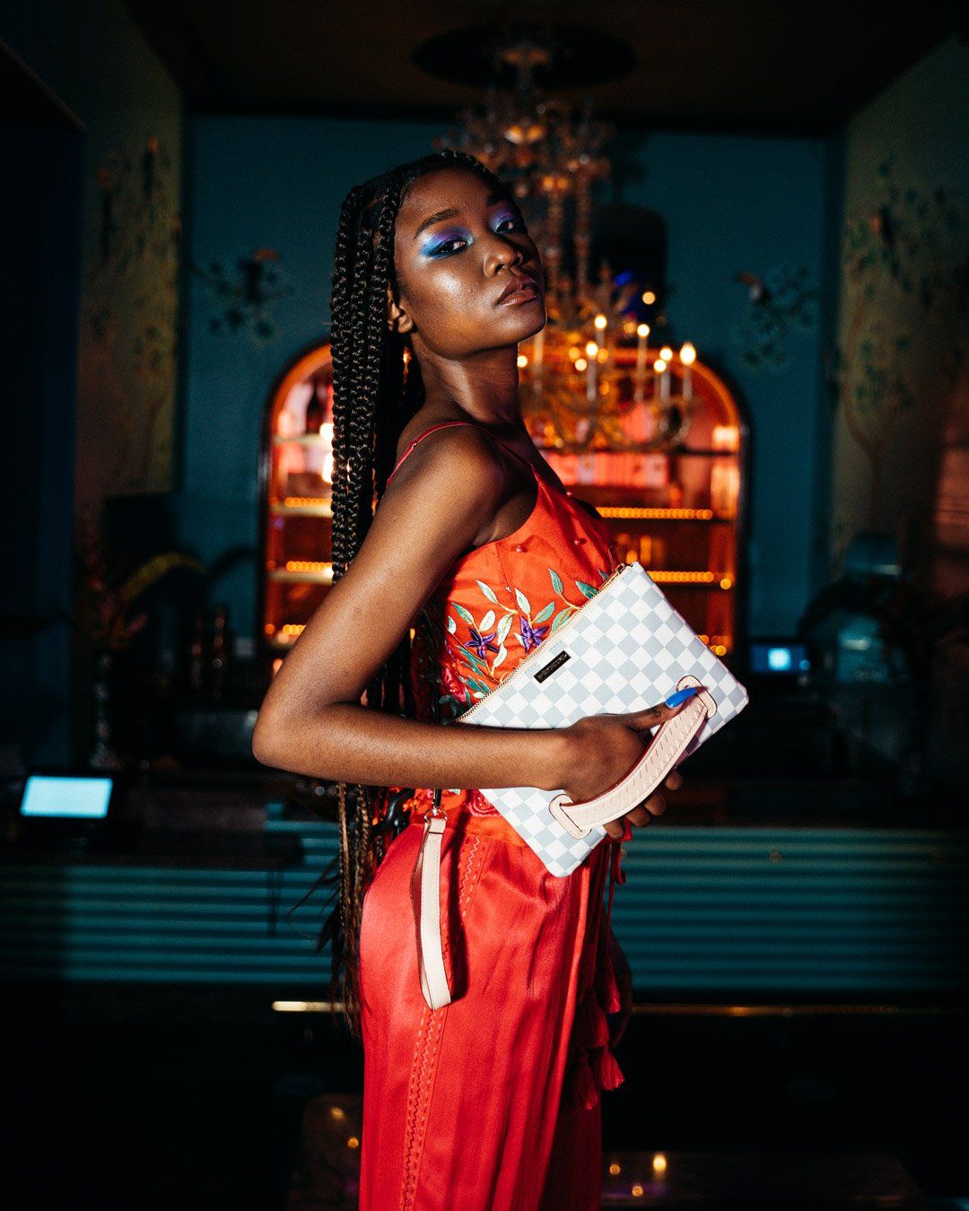 Sprayground Pochette ROSE ALL DAY LA PALAIS POUCHETTE White