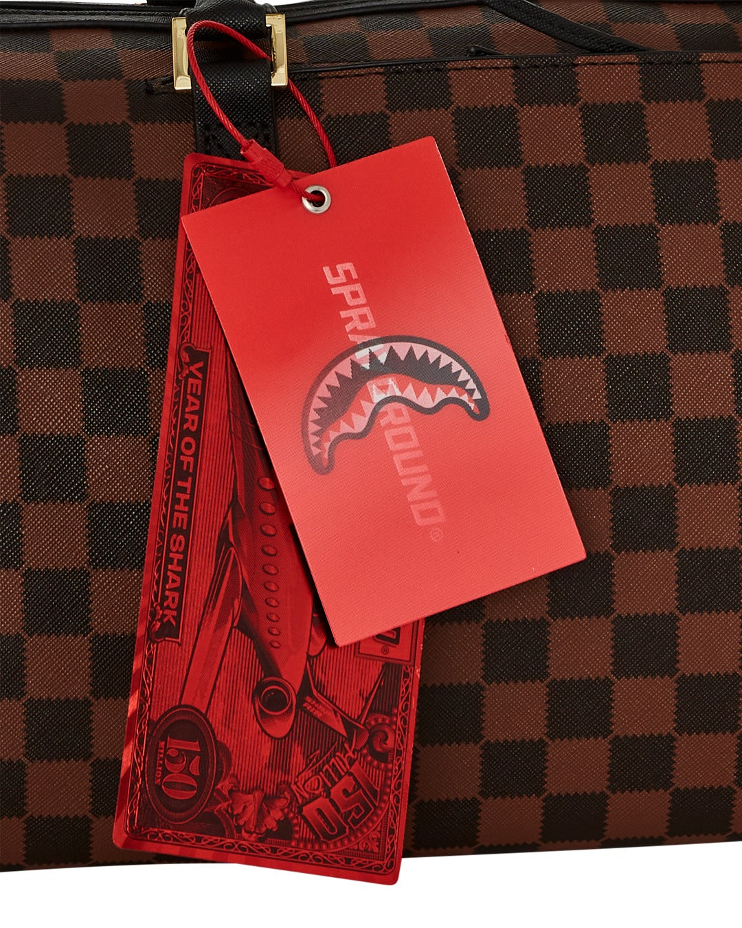 SAWTOOTH SHARKS IN PARIS MINI DUFFLE