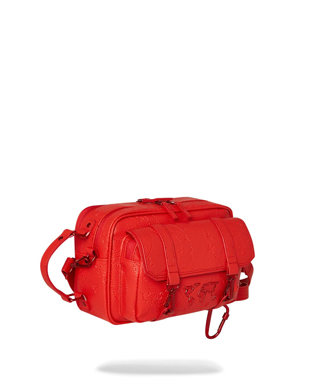 JAMES GLOBAL RED CROSSBODY