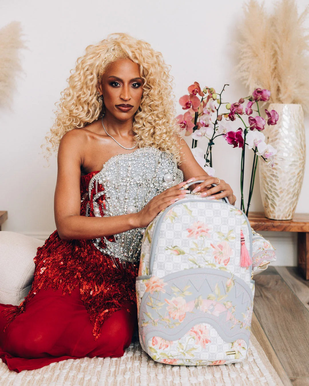 Ai FLORAL DLXSF BACKPACK