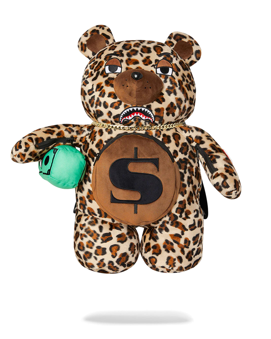 LEOPARD MONEY BEAR BACKPACK