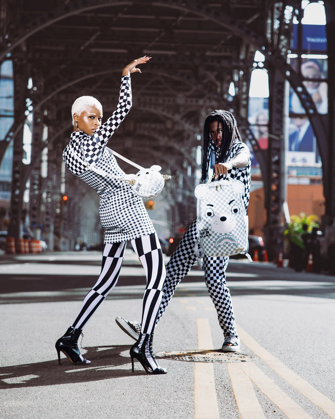 Couture Bear Ball Bag