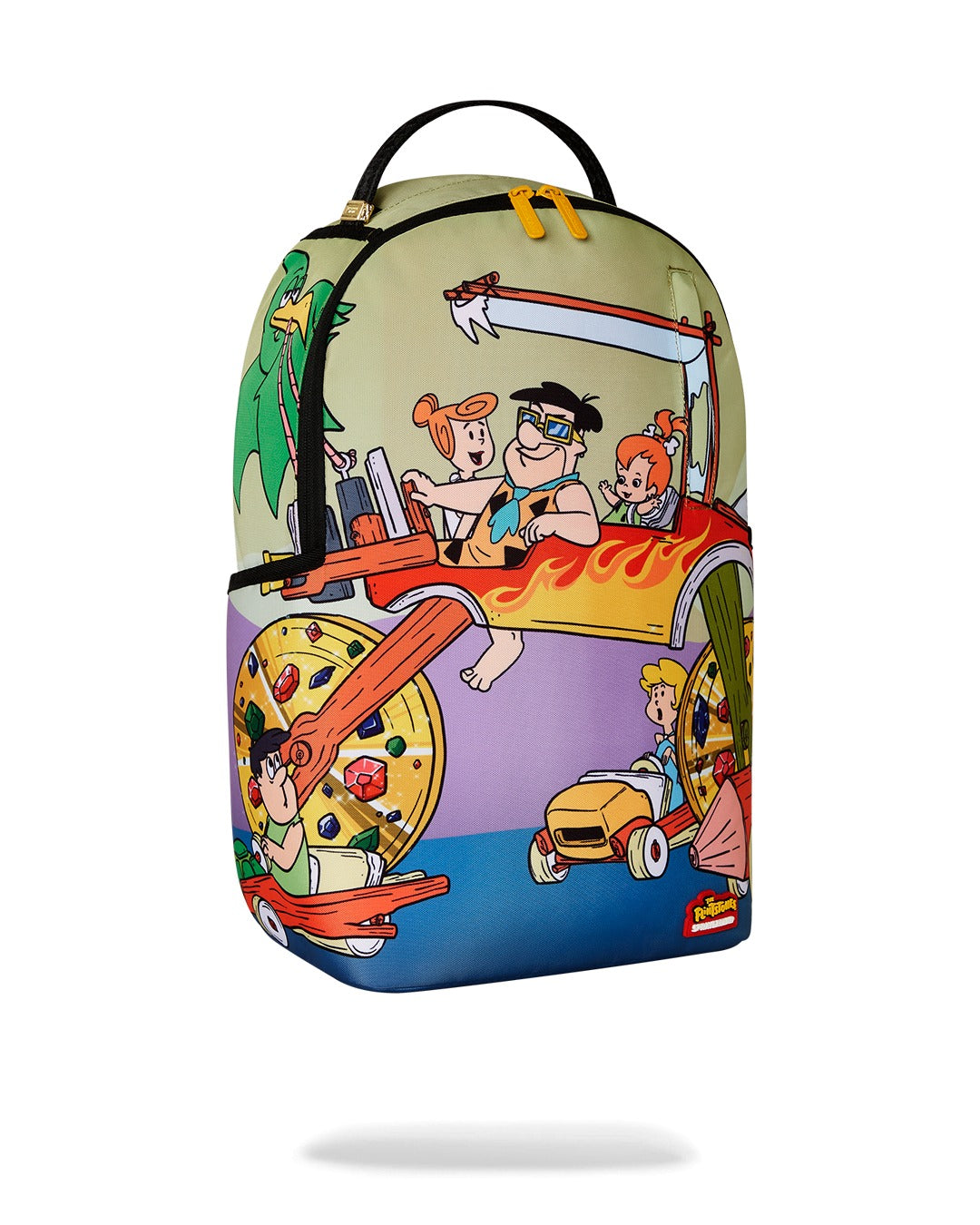 FLINSTONES BLINGED OUT CAR DLXR BACKPACK